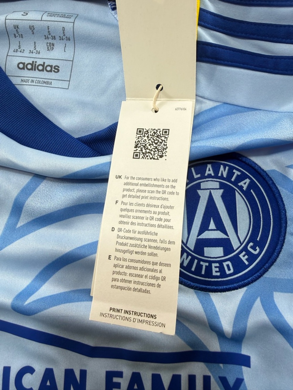 Adidas Atlanta United FC Women’s Soccer Jersey – NWT Size Small Retail $99.99 - Picture 8 of 15